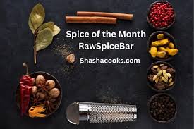 Spice of the month rawspicebar